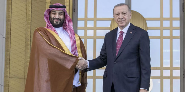 Cumhurbaşkanı Erdoğan ve Prens Selman görüştü