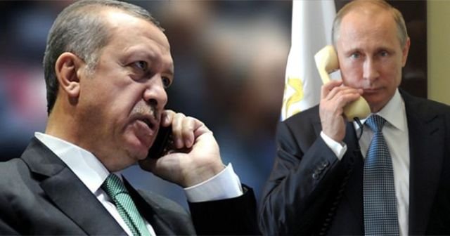 Cumhurbaşkanı Erdoğan ve Putin, Suriye’yi görüştü