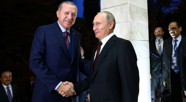 Cumhurbaşkanı Erdoğan, Vladimir Putin'i tebrik etti