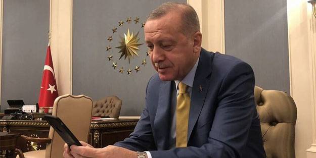 Cumhurbaşkanı Erdoğan voleybolcularımızı tebrik etti