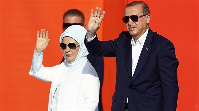 Cumhurbaşkanı Erdoğan Yenikapı'dan tek kare paylaştı