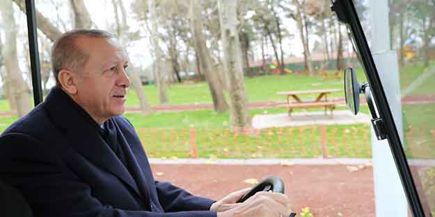 Cumhurbaşkanı Erdoğan yerinde inceledi