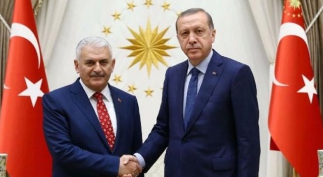 Cumhurbaşkanı Erdoğan, Yıldırım'la bir araya geldi
