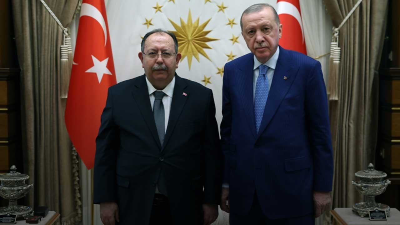 Erdoğan, YSK Başkanı Ahmet Yener’i kabul etti