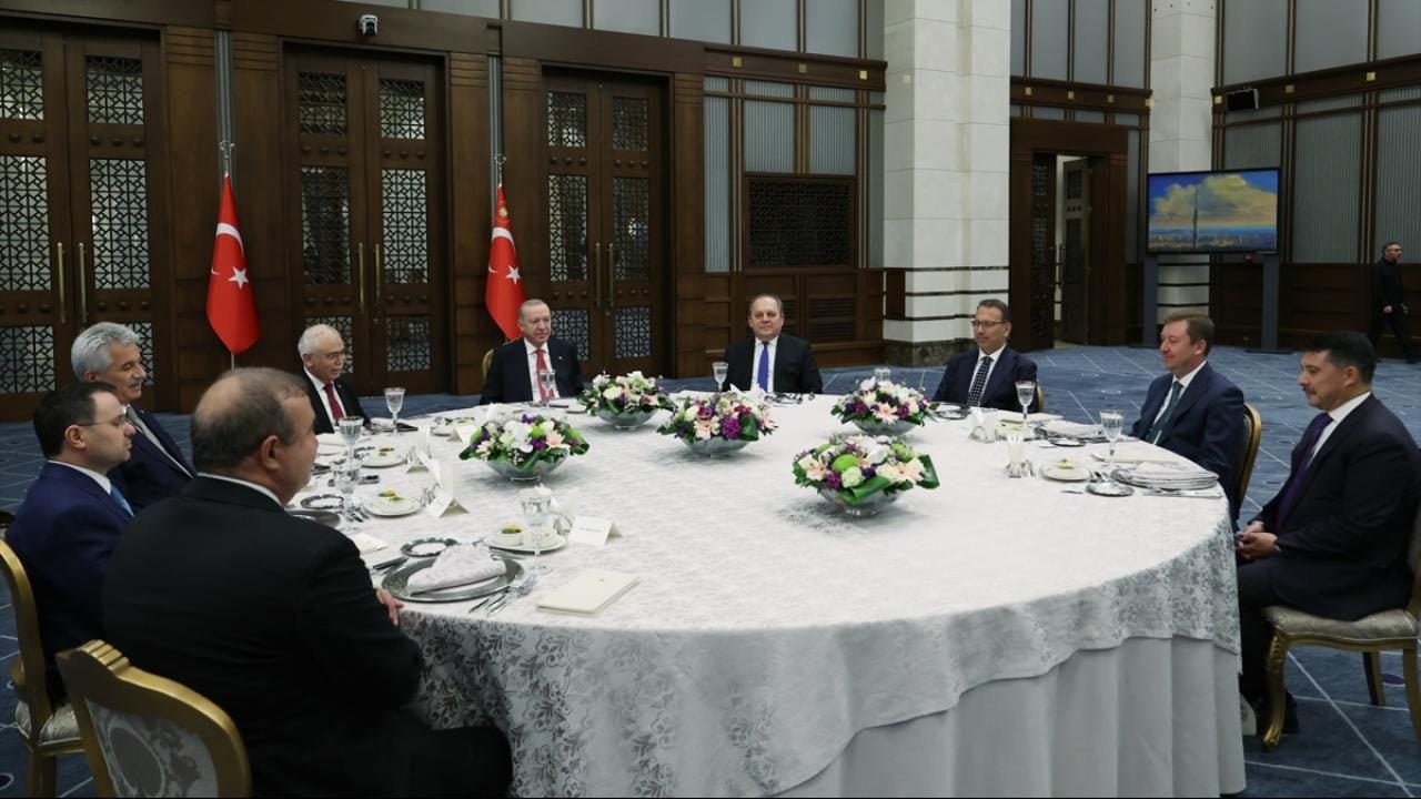 Cumhurbaşkanı Erdoğan, Yüksek Mahkeme Başkanlarıyla bir araya geldi