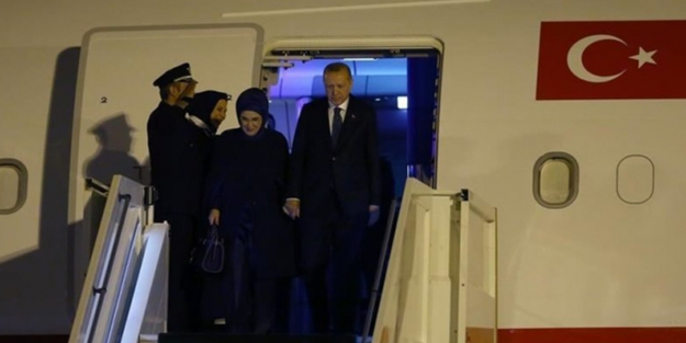 Cumhurbaşkanı Erdoğan yurda döndü