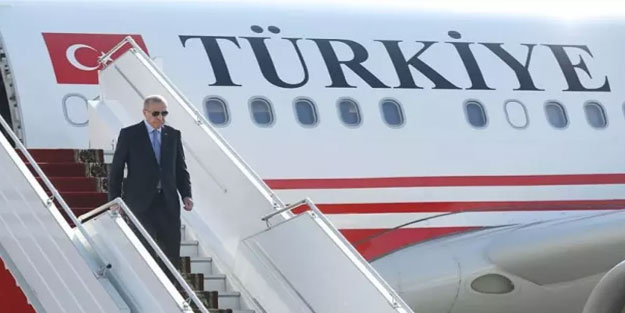 Cumhurbaşkanı Erdoğan yurda döndü
