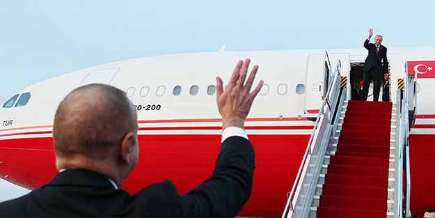Cumhurbaşkanı Erdoğan yurda döndü