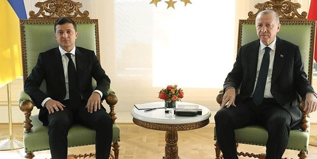 Erdoğan, Zelenski ile görüştü