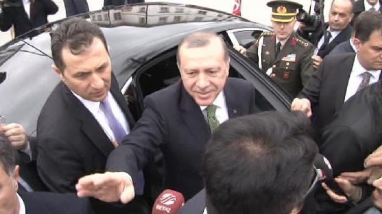 Evinin önünde Erdoğan'a büyük sürpriz