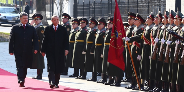 Cumhurbaşkanı Erdoğan'a üst düzey karşılama