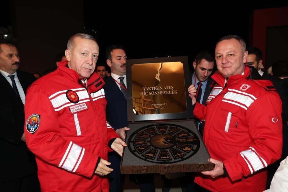Cumhurbaşkanı Erdoğan’a sürpriz hediye