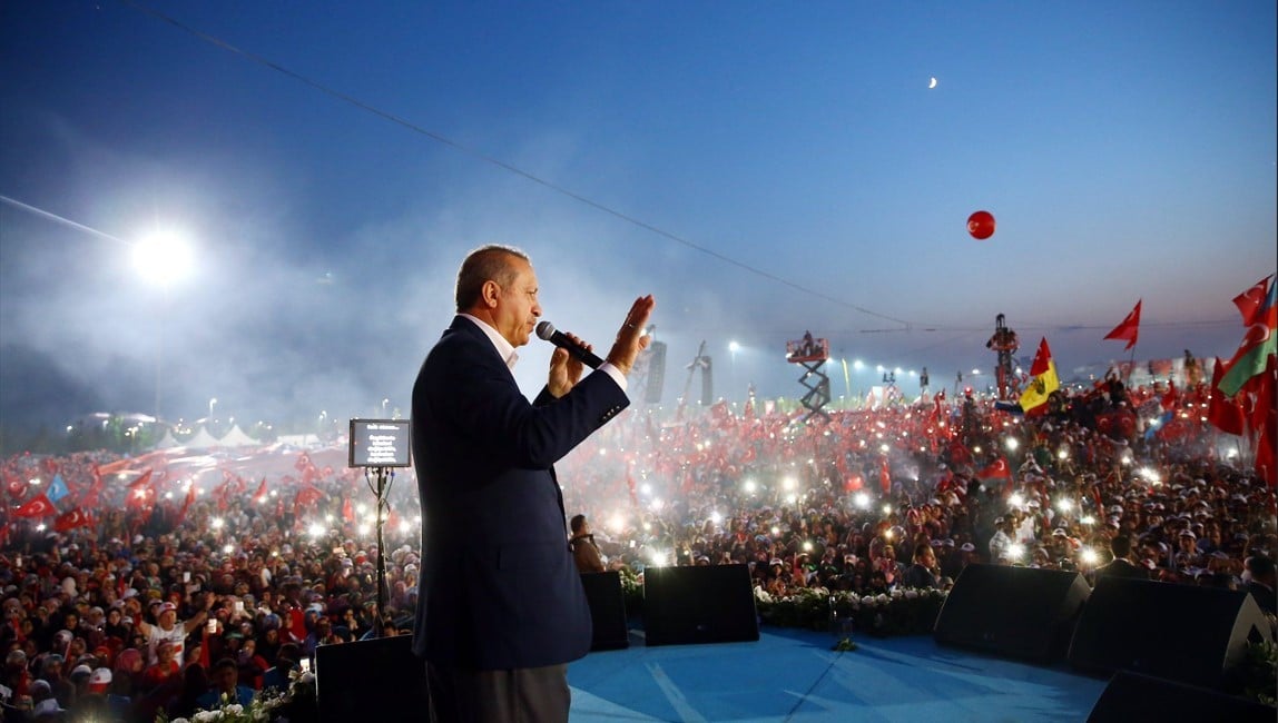 Cumhurbaşkanı Erdoğan’dan 15 Temmuz açıklaması: Tarihe altın harflerle yazılmış büyük bir demokrasi zaferidir