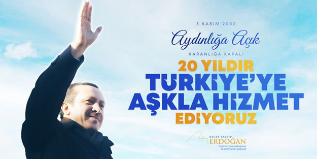 Cumhurbaşkanı Erdoğan'dan 3 Kasım paylaşımı! Binlerce beğeni yağdı