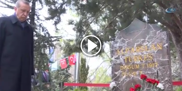 Cumhurbaşkanı Erdoğan'dan Alparslan Türkeş sürprizi