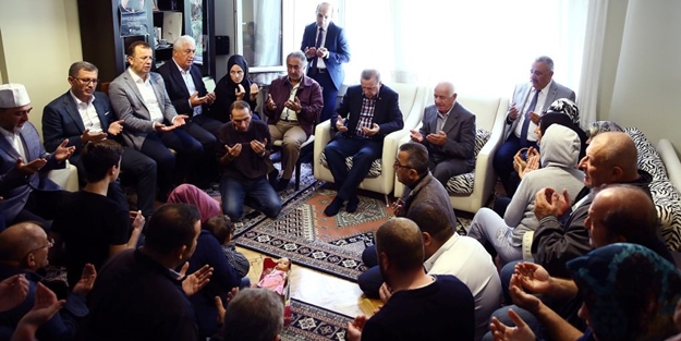 Cumhurbaşkanı Erdoğan'dan anlamlı ziyaret