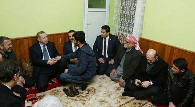 Cumhurbaşkanı Erdoğan'dan anlamlı ziyaret