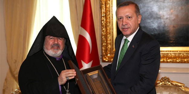 Erdoğan'dan Ateşyan'a '1915' mesajı