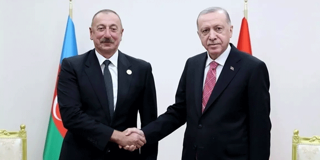 Erdoğan'dan Aliyev'e tebrik