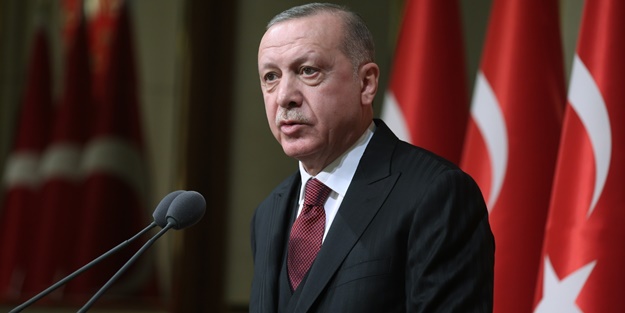 Cumhurbaşkanı Erdoğan'dan başsağlığı mesajı