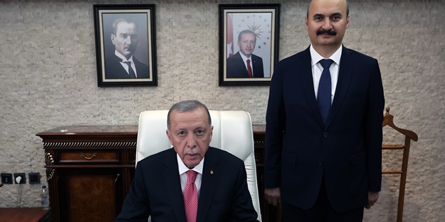 Cumhurbaşkanı Erdoğan'dan Batman Valiliğine ziyaret