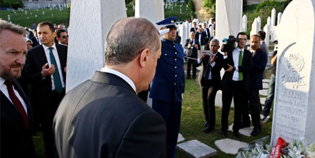 Cumhurbaşkanı Erdoğan'dan Bilge Krala Vefa