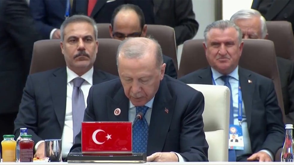 Cumhurbaşkanı Erdoğan ŞİÖ Zirvesi’nde konuştu: Dünyada adil düzen arayışındayız