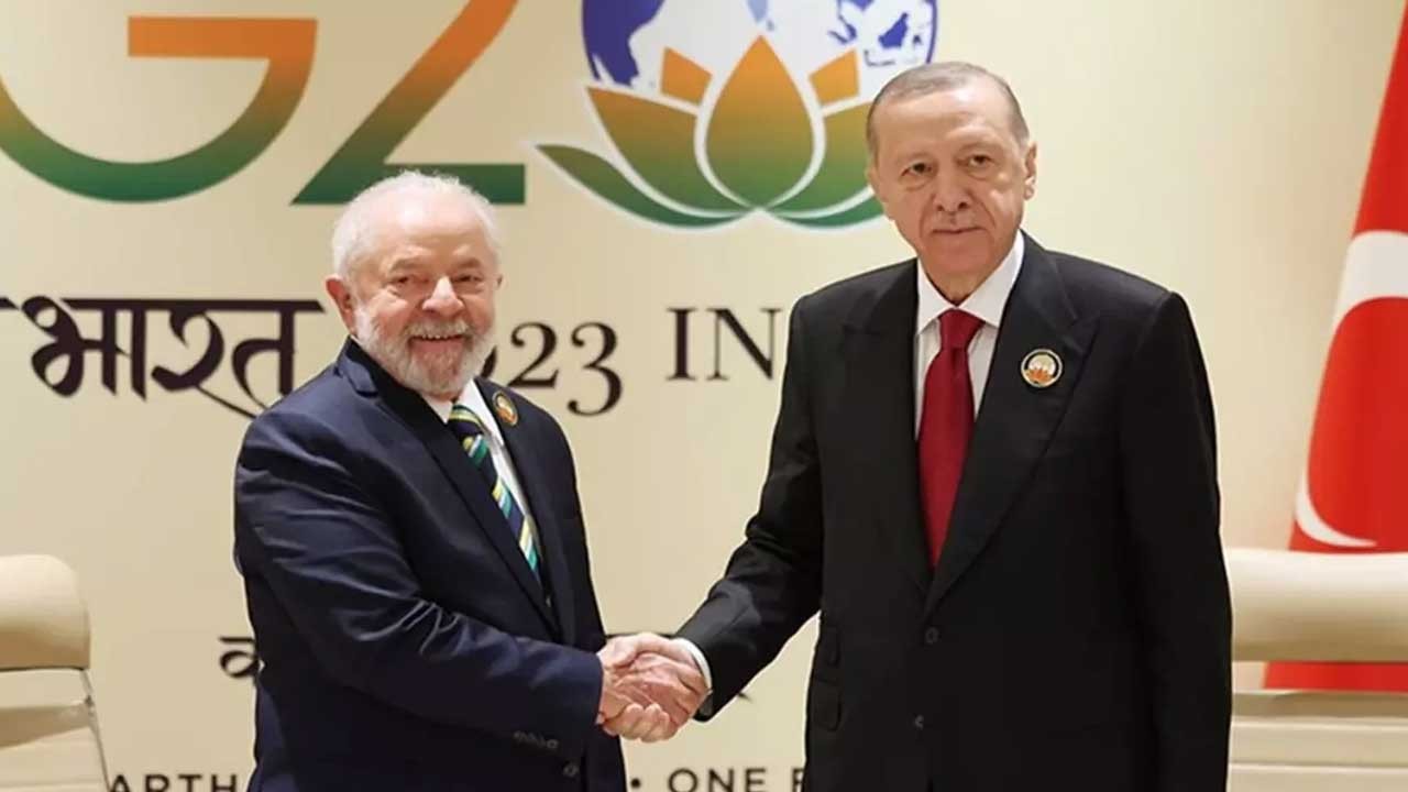 Erdoğan'dan Brezilya lideri Silva'ya takdir