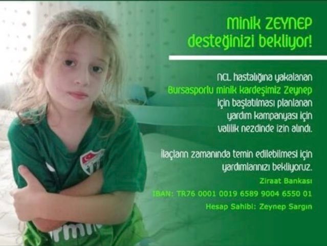 Cumhurbaşkanı Erdoğan’dan Bursalı minik Zeynep’e ilaç müjdesi 