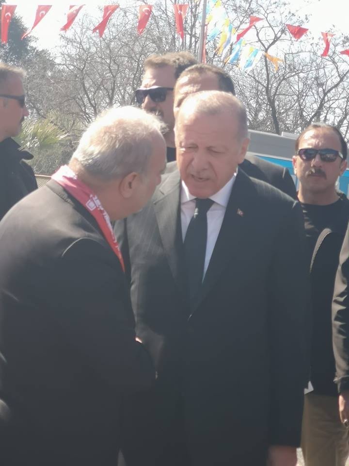 Cumhurbaşkanı Erdoğan’dan, Celil Uzun’a tam destek 