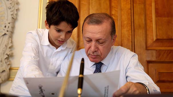 Cumhurbaşkanı Erdoğan'dan çok özel fotoğraflar