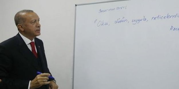 Cumhurbaşkanı Erdoğan'dan dikkat çeken paylaşım!