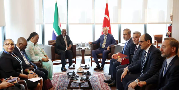 Cumhurbaşkanı Erdoğan'dan diplomasi trafiği