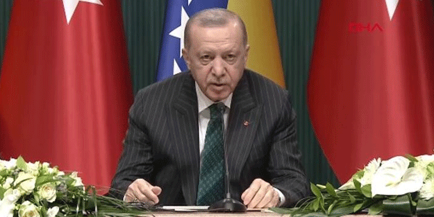 Cumhurbaşkanı Erdoğan'dan dünyaya net mesaj: Yanlarında olmaya devam edeceğiz