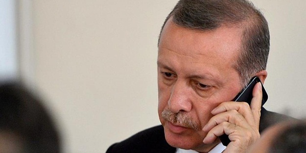 Cumhurbaşkanı Erdoğan'dan flaş görüşme