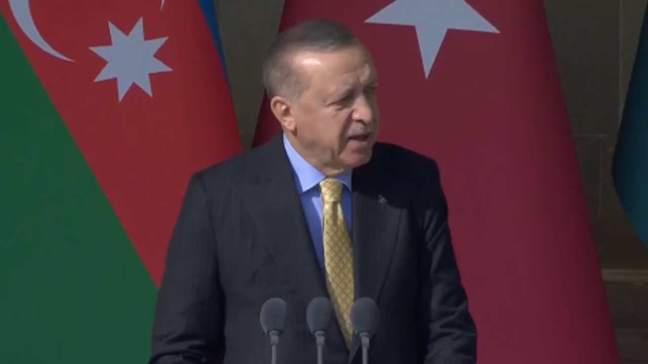 Cumhurbaşkanı Erdoğan: Karabağ zaferi Türk dünyasının gururu