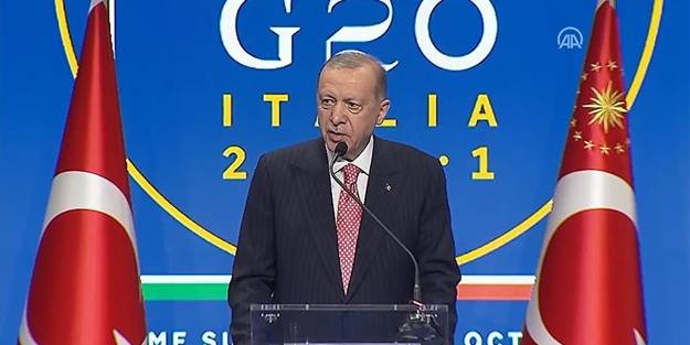 Erdoğan'dan G20'de önemli açıklamalar! 