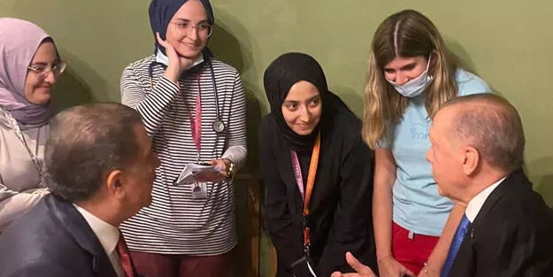 Cumhurbaşkanı Erdoğan'dan hastaneye sürpriz ziyaret