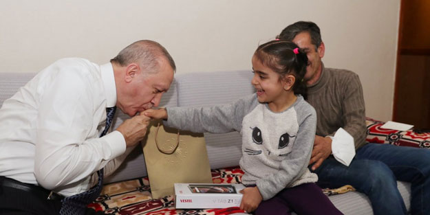 Cumhurbaşkanı Erdoğan'dan iftar sürprizi
