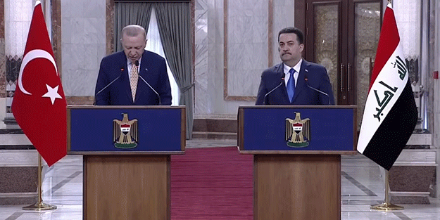 Cumhurbaşkanı Erdoğan'dan Irak'ta PKK ile mücadele mesajı!