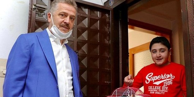 Cumhurbaşkanı Erdoğan'dan istedi hayali gerçek oldu