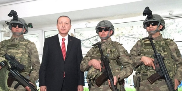 Cumhurbaşkanı Erdoğan'dan JÖAK'a ziyaret