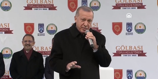 Cumhurbaşkanı Erdoğan'dan Kanal Ankara mesajı