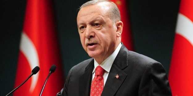 Cumhurbaşkanı Erdoğan'dan 
