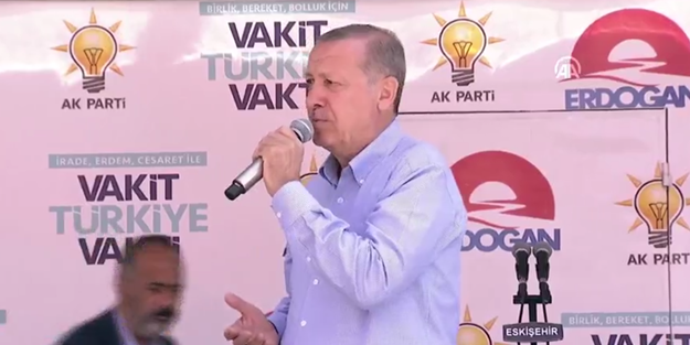 Cumhurbaşkanı Erdoğan'dan Muharrem'e 'kek' cevabı