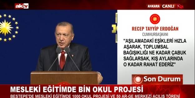 Cumhurbaşkanı Erdoğan peş peşe müjdeleri paylaştı!