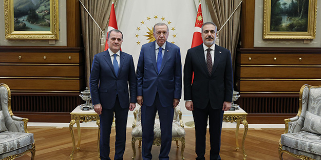 Cumhurbaşkanı Erdoğan'dan önemli kabul