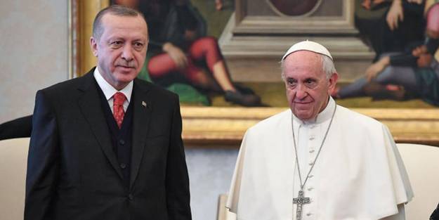 Cumhurbaşkanı Erdoğan'dan Papa'ya 'geçmiş olsun' mesajı