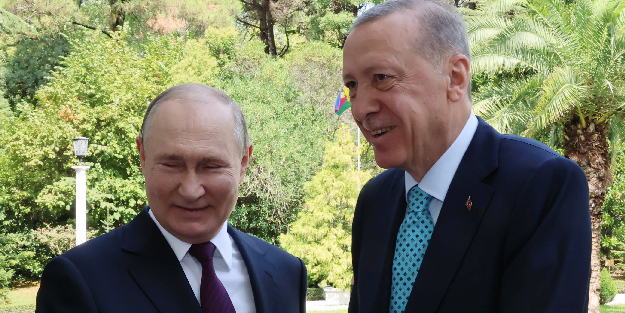 Cumhurbaşkanı Erdoğan'dan Putin'e seçim tebriği