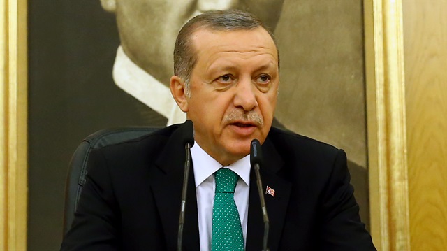 Cumhurbaşkanı Erdoğan'dan şehit ailelerine başsağlığı